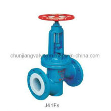 Supply Lining Fluorine Globe Valve